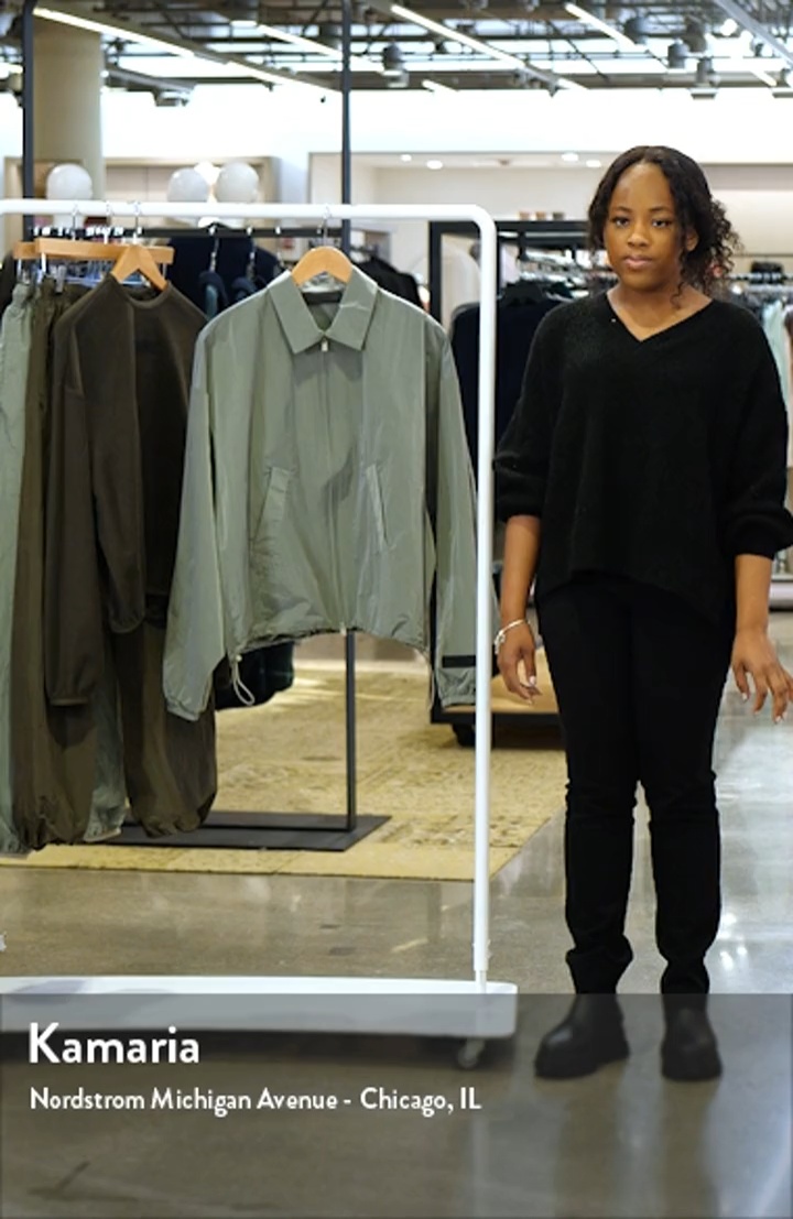 Fear of God Essentials Nylon Shell Bomber Jacket | Nordstrom