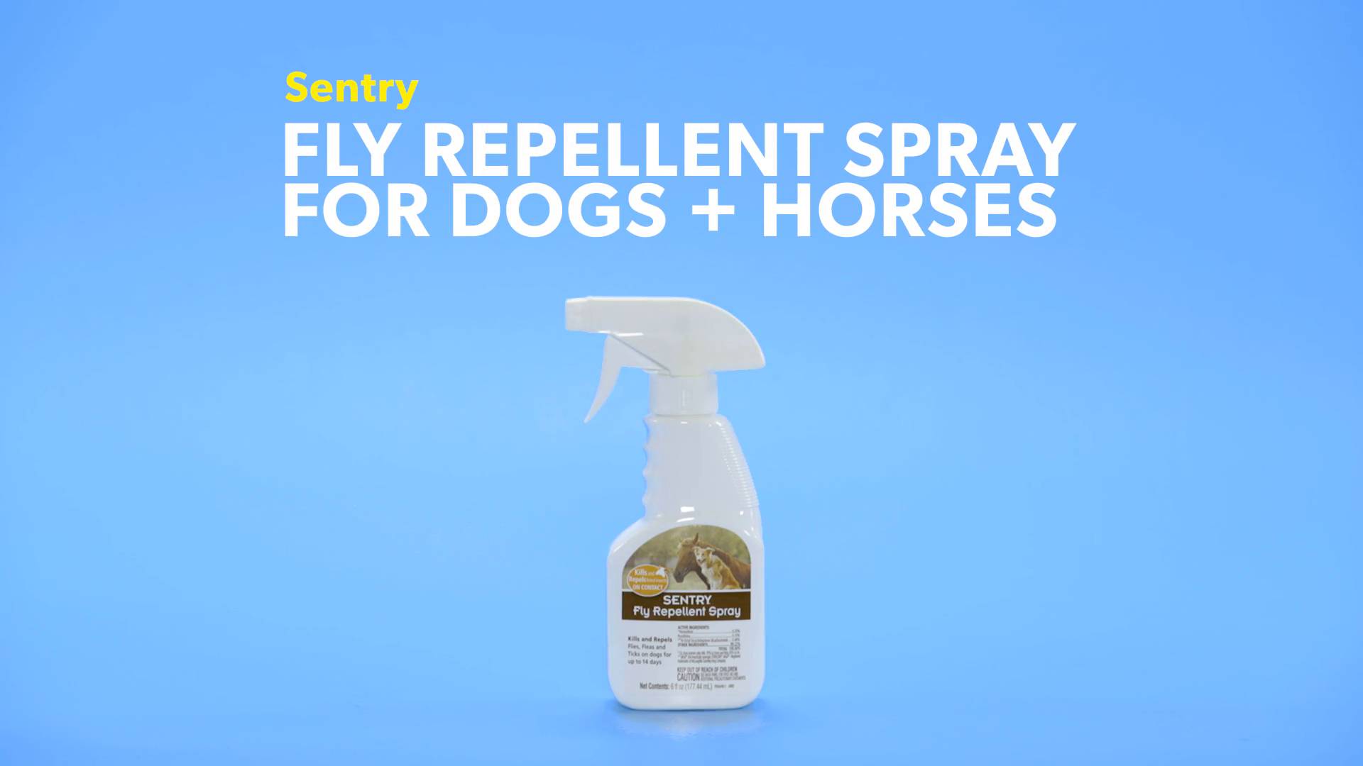 Sentry fly repellent on sale spray