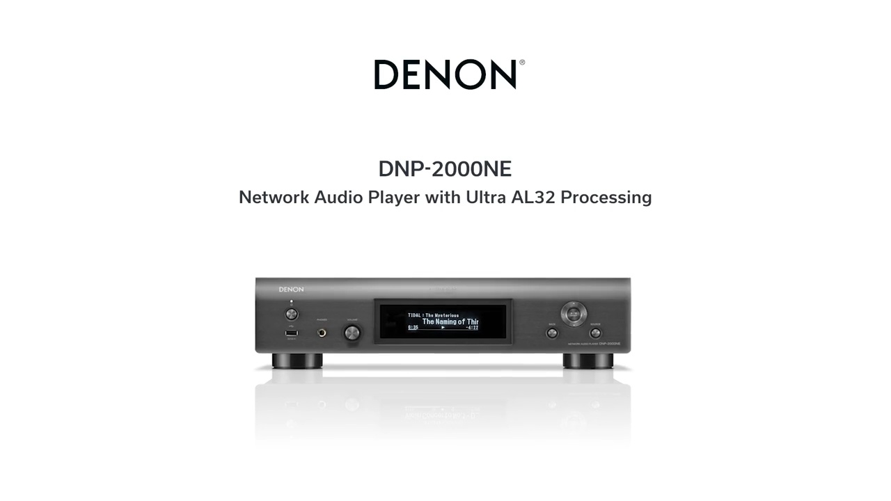 DNP-2000NE - High-resolution audio streamer Powered by HEOS