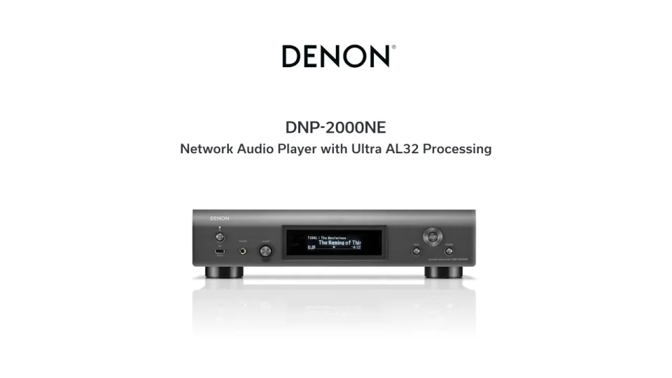 DNP-2000NE - High-resolution audio streamer Powered by HEOS