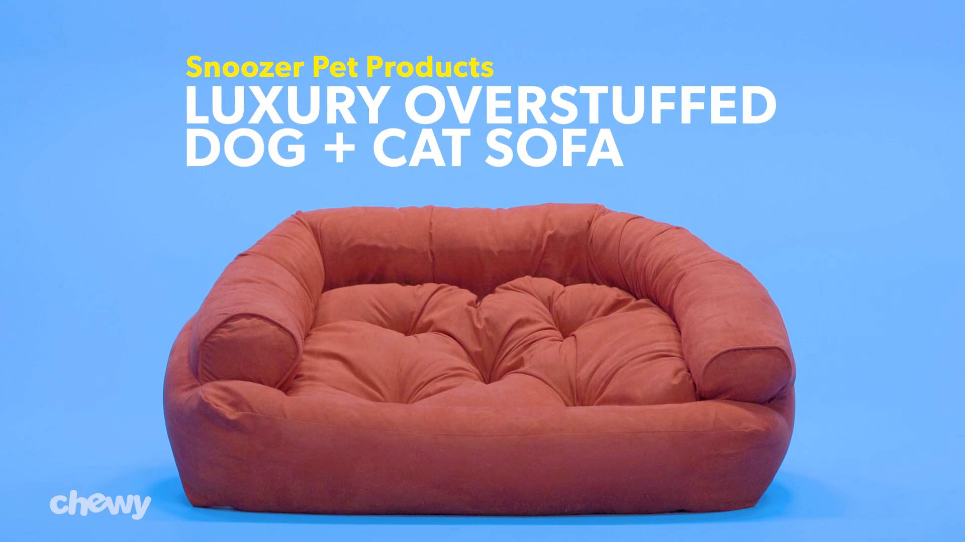 Snoozer overstuffed hot sale dog bed