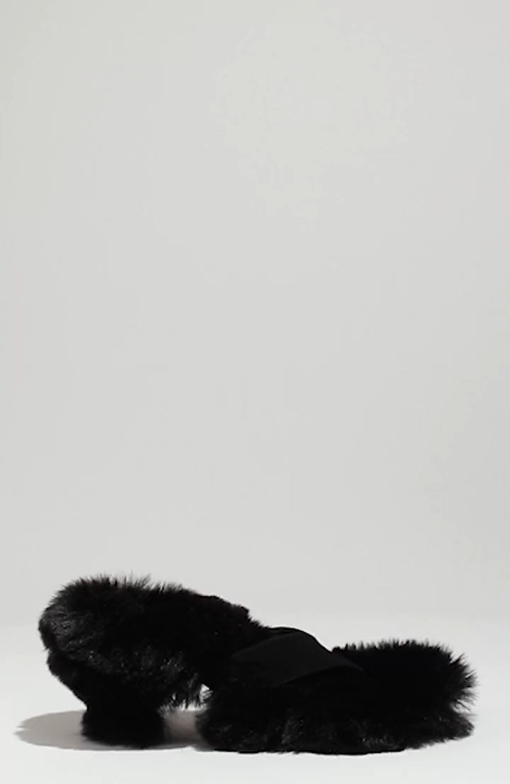Jeffrey Campbell Fluffed Faux Fur Flip Flop (Women) | Nordstrom