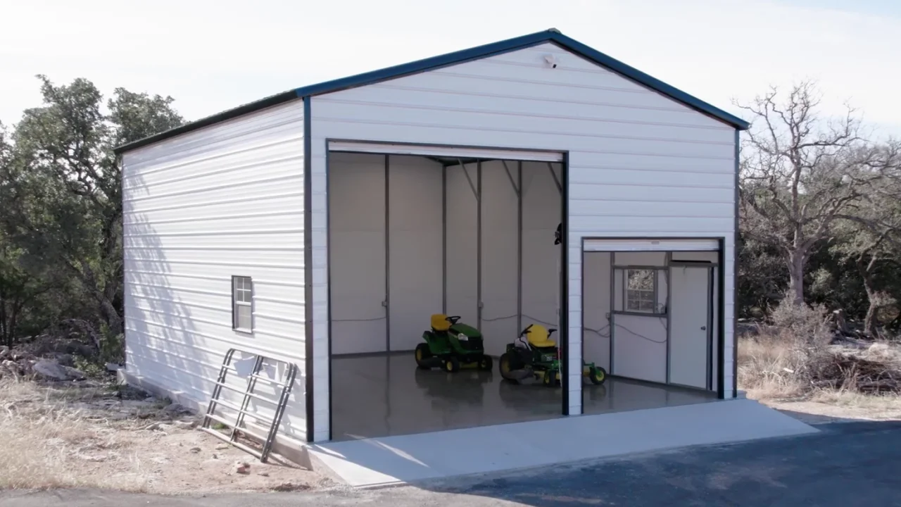 Choosing a Steel Boat Storage Shed for Efficient Winter Storage