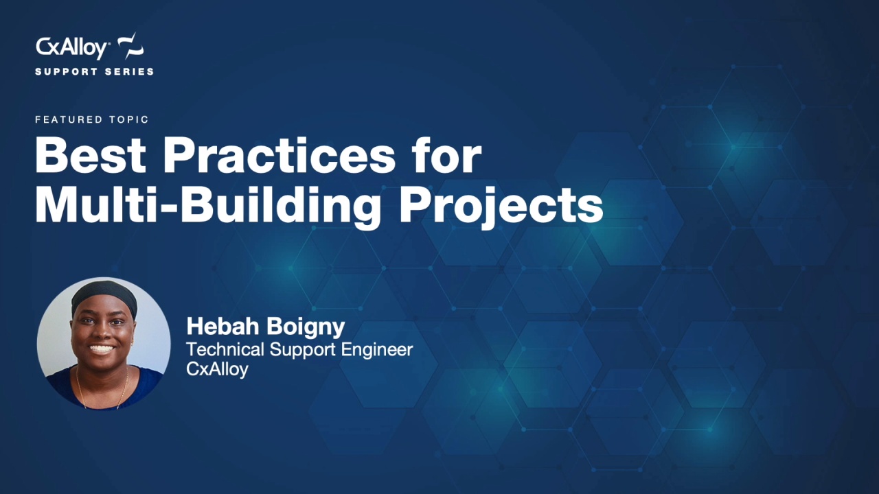 Best Practices for Multi-Building Projects