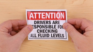 Truck Safety Signs and Labels
