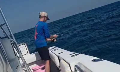 Amazing fishing trip