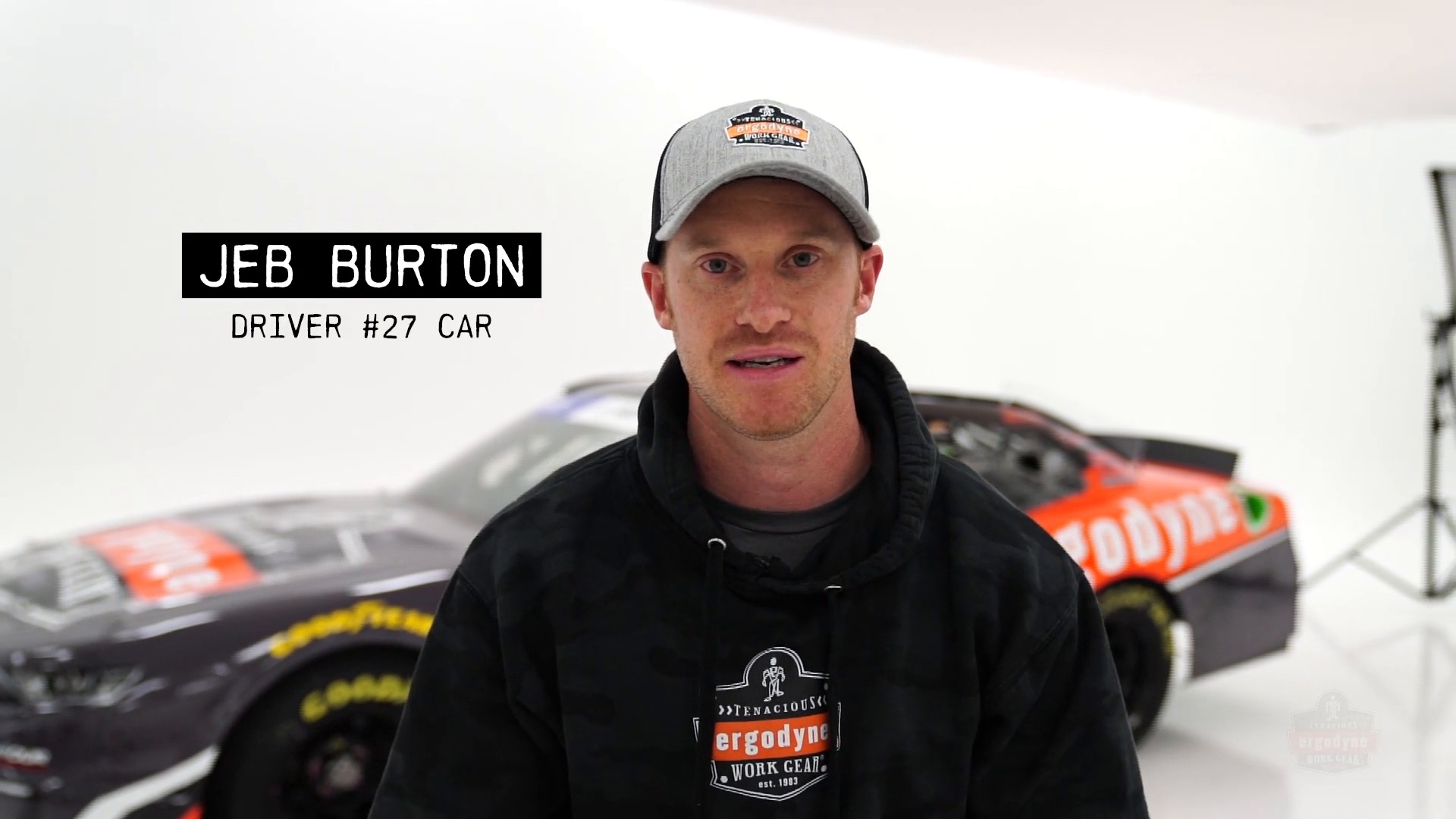 Jeb Burton Racing Ergodyne Blood Sweat Tenacity