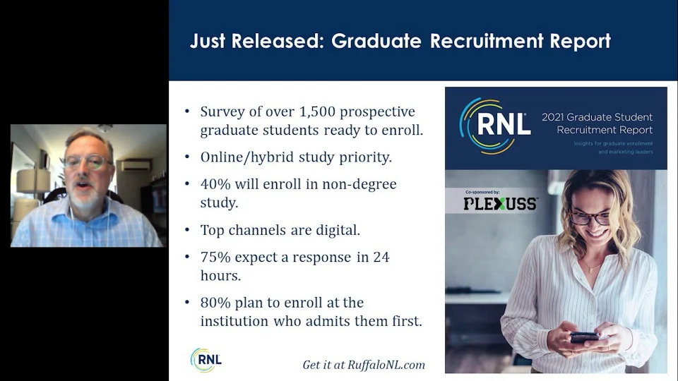 Graduate Student Recruitment Report | RNL