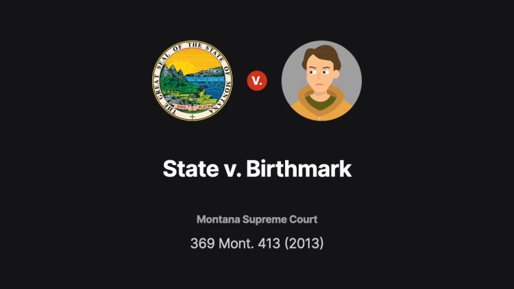 State v. Birthmark