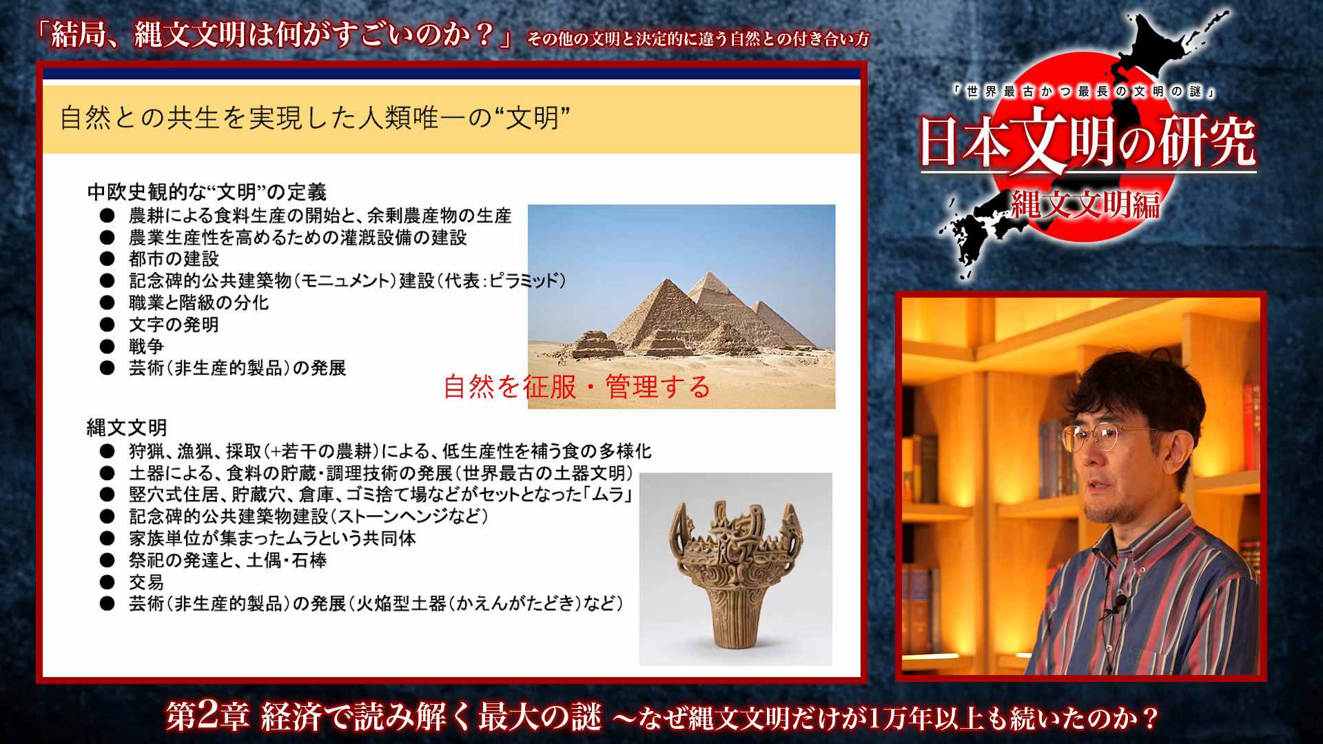 講義20「結局、縄文文明は何がすごいのか？」 その他の文明と決定的に 