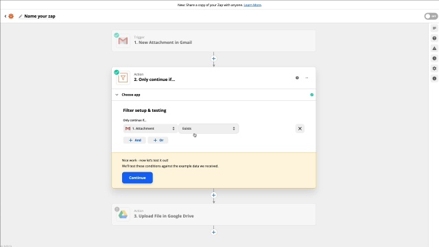 Save email attachments in the right Google Drive folders