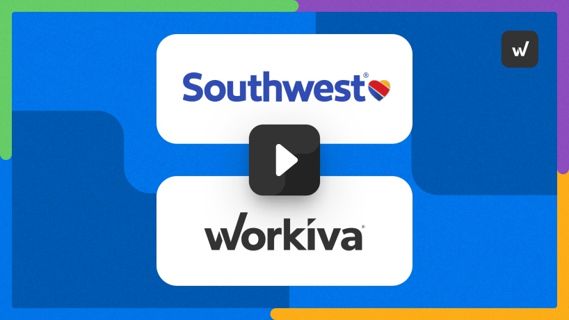 Workiva | Software for Sustainability, GRC & Financial Reporting