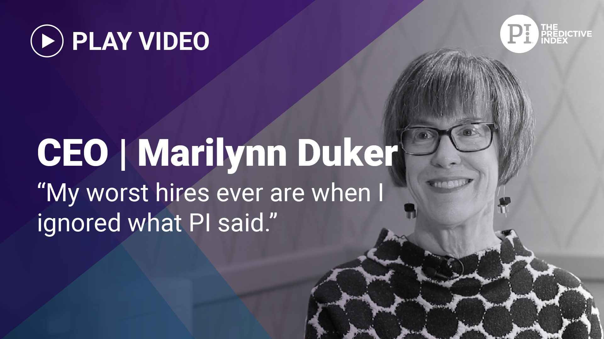 Marilynn Duker on using PI for hiring