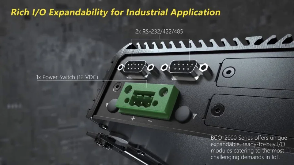 BCO-2000-WHL-U Fanless Mini Computer with 8th Gen Intel BCO-2000-WHL-U Fanless Mini Computer with 8th Gen Intel