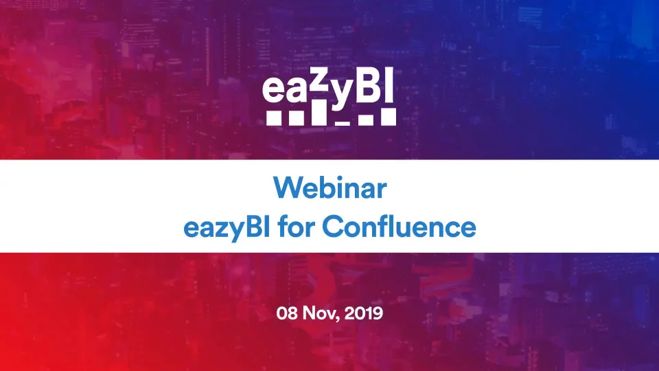 Análisis de confluencia con eazyBI