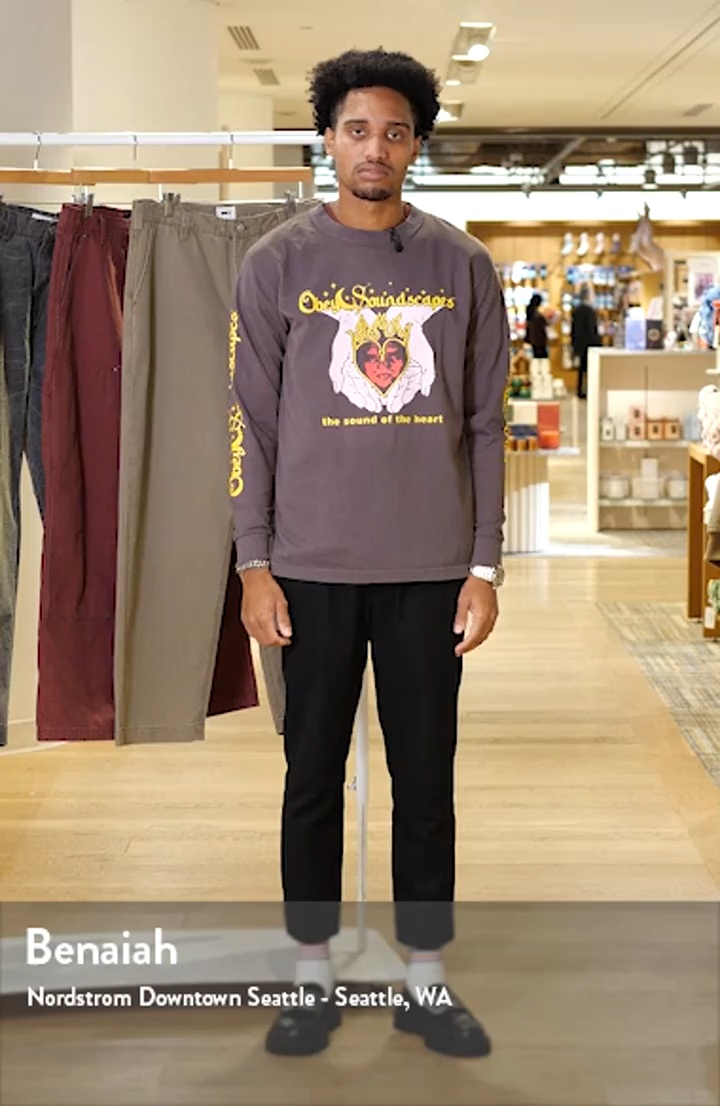 Obey Soundscapes Cotton Graphic Long Sleeve T-Shirt | Nordstrom