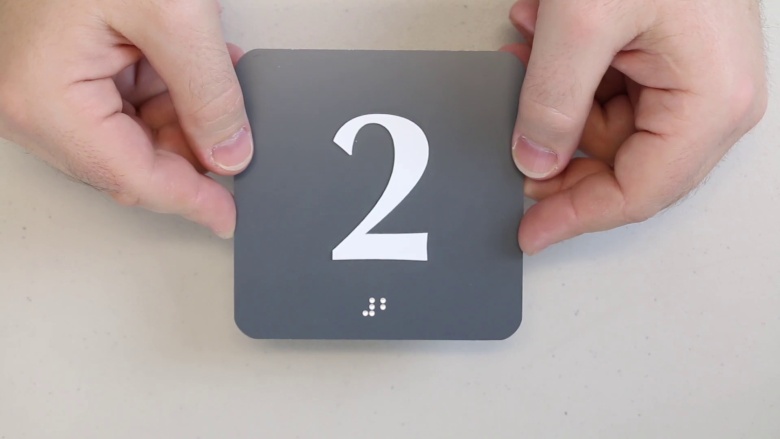 Room Number Signs