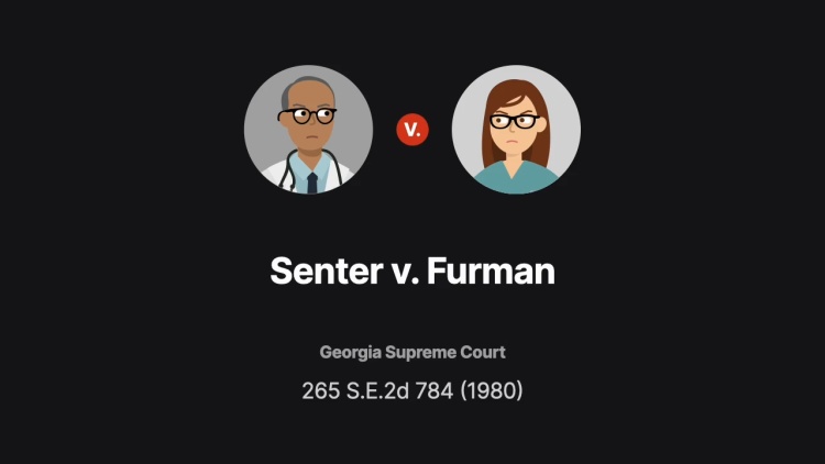 Senter v. Furman
