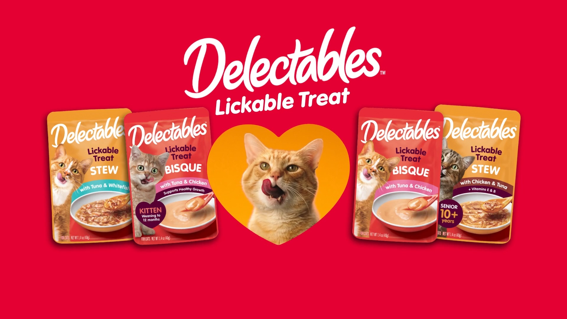 HARTZ Delectables Soft Pate Tuna Chicken Veggies Cat Treats