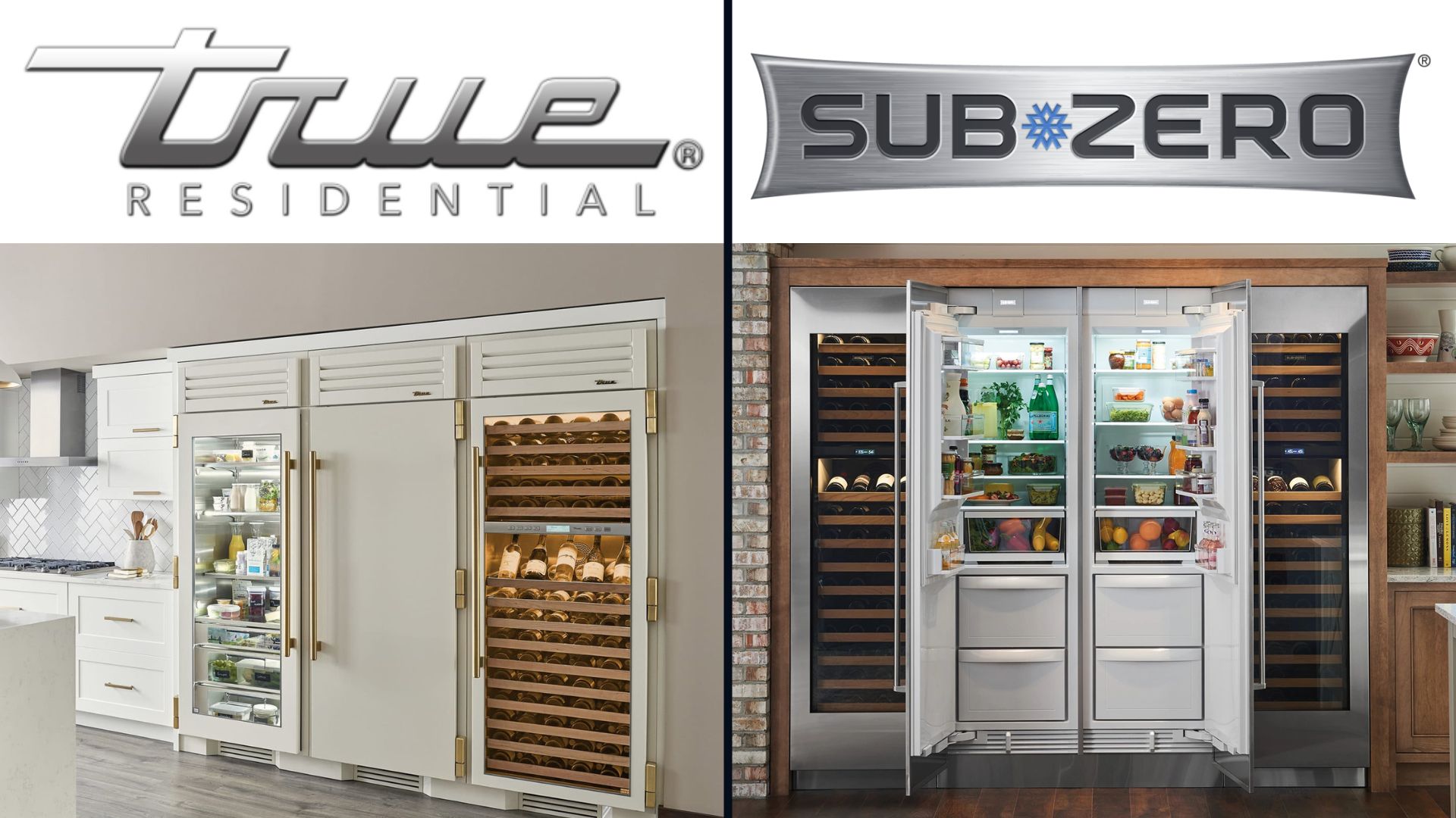 Sub-Zero vs. True Refrigeration — Ranked