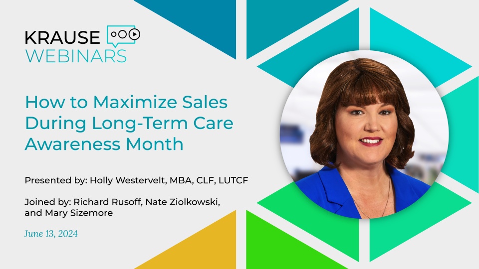 How to Maximize Sales During Long-Term Care Awareness Month