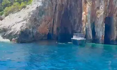 Red Rocks at island Hvar