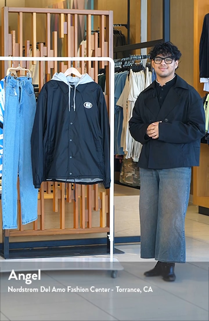 Vans Riley Hooded Coach's Jacket (Men) | Nordstrom