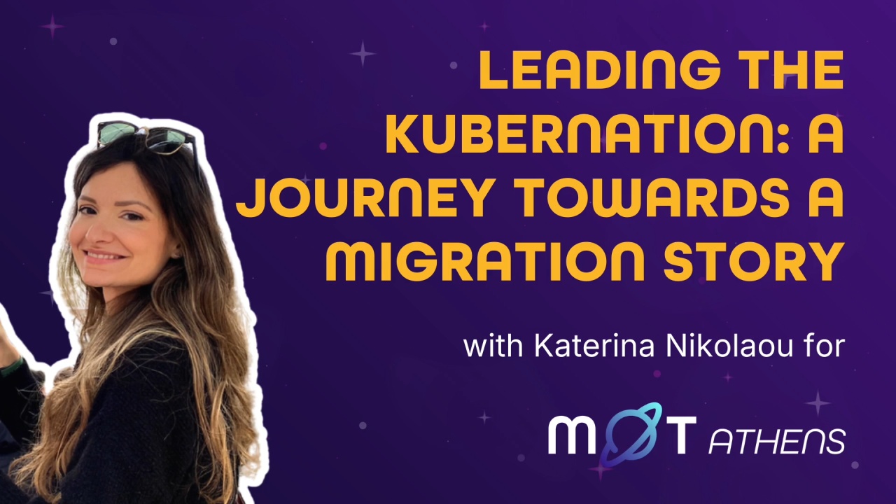 Leading the kubernation: a journey towards a migration story image