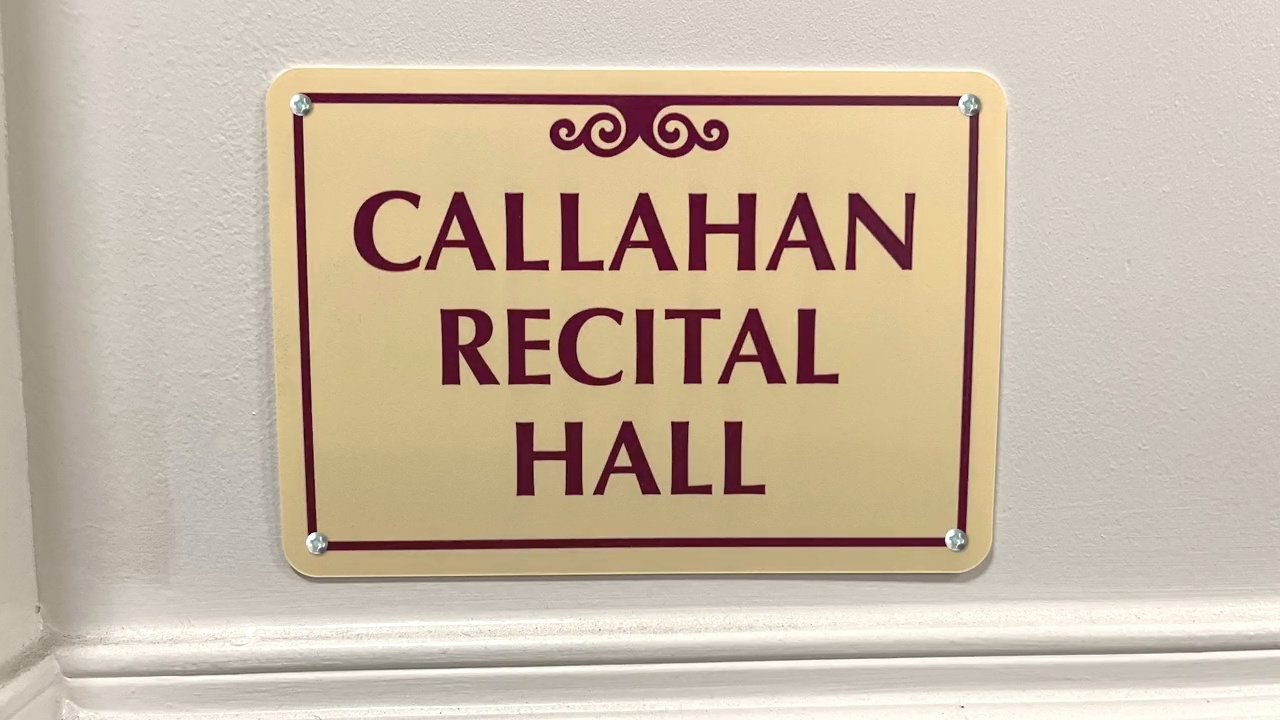 Custom Signs with Design Details in 4 Colors