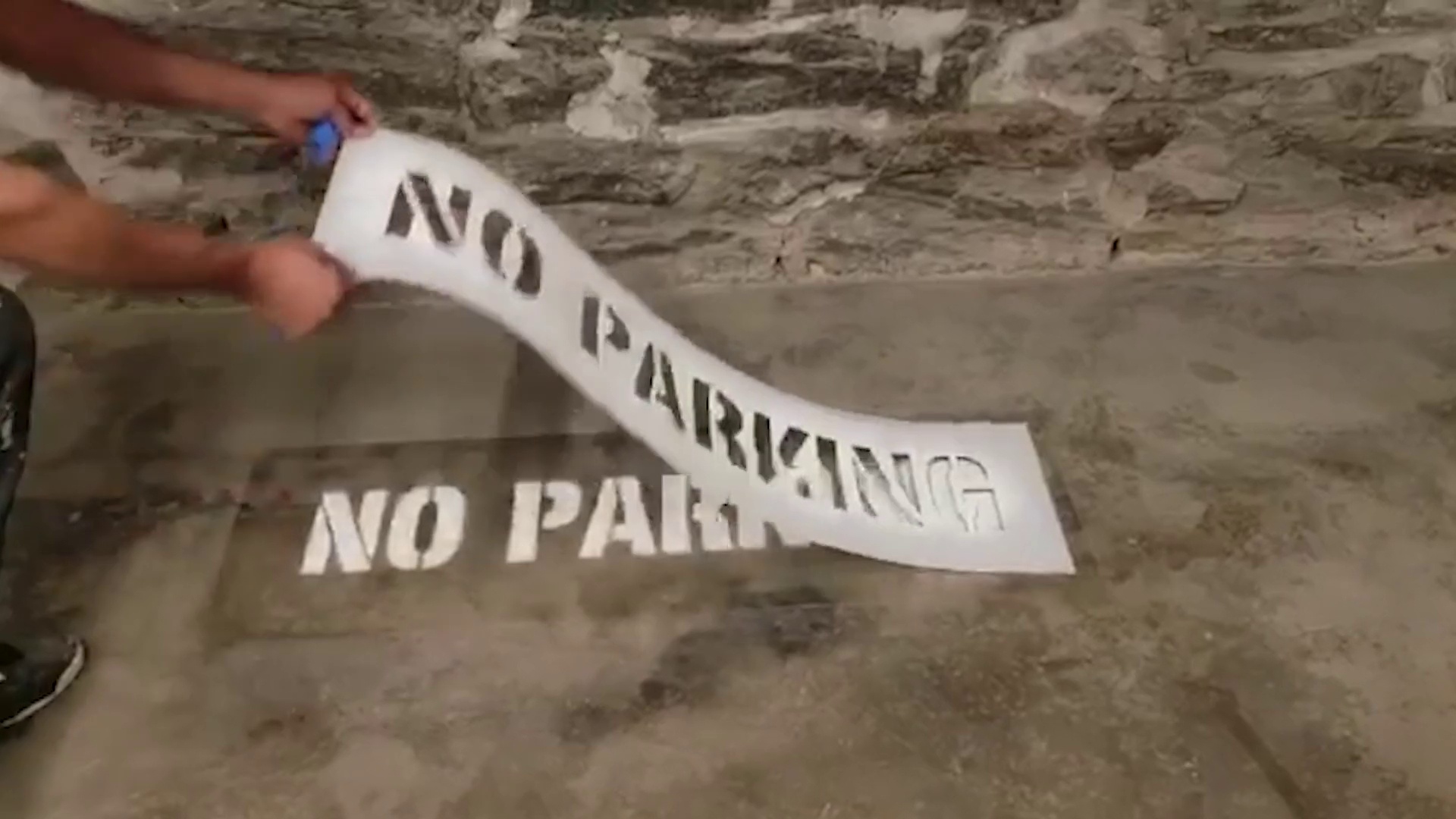 Parking Stencils