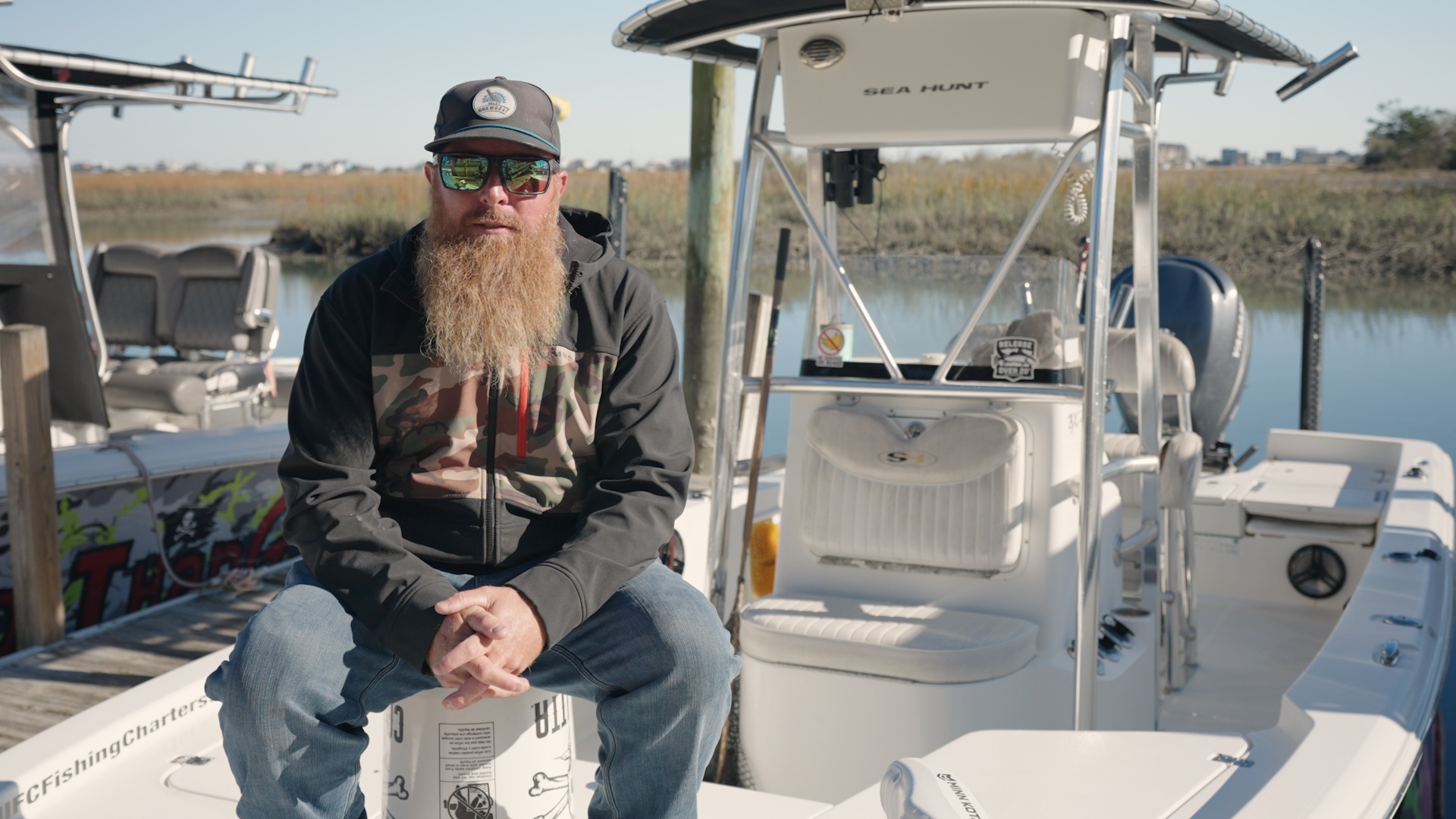 Business Card: Carolina Girl Fishing Charters