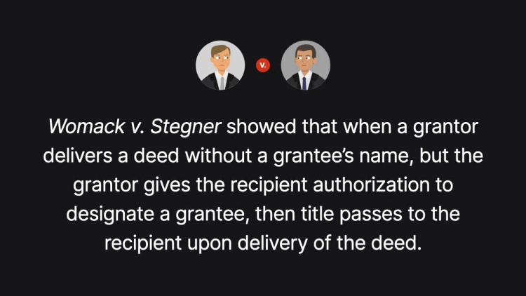 Womack v. Stegner