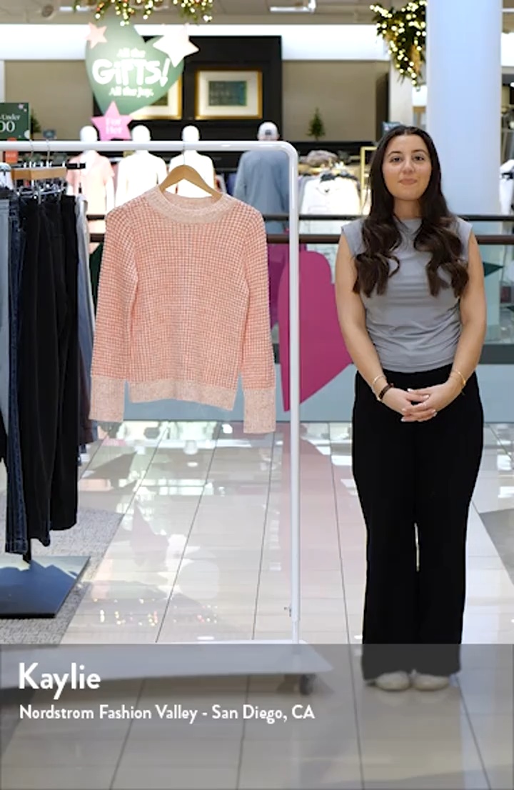 NIC+ZOE Color Spray Cotton Blend Sweater | Nordstrom