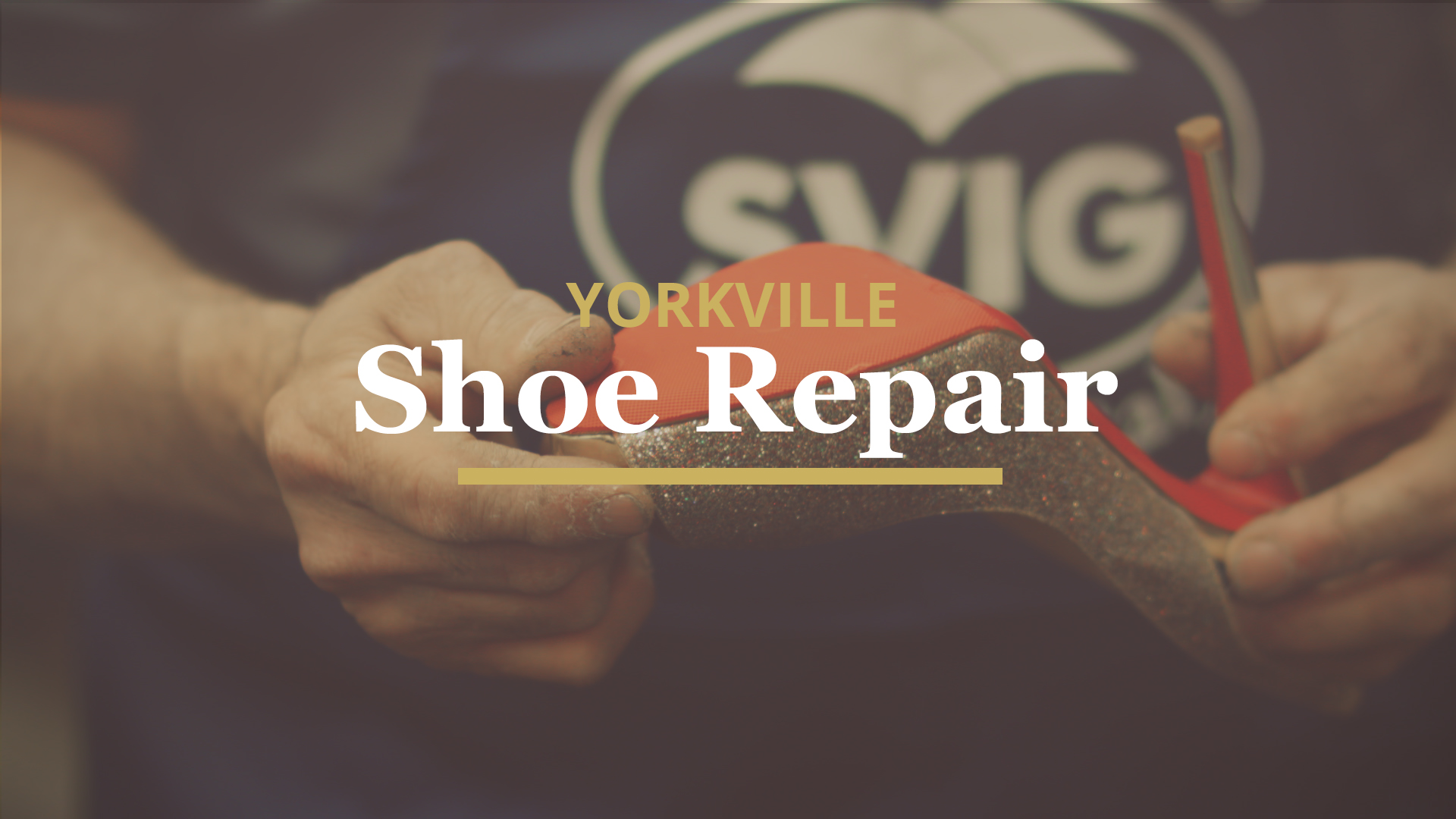 Luxe Shoe Repair — Vivien Sharon 