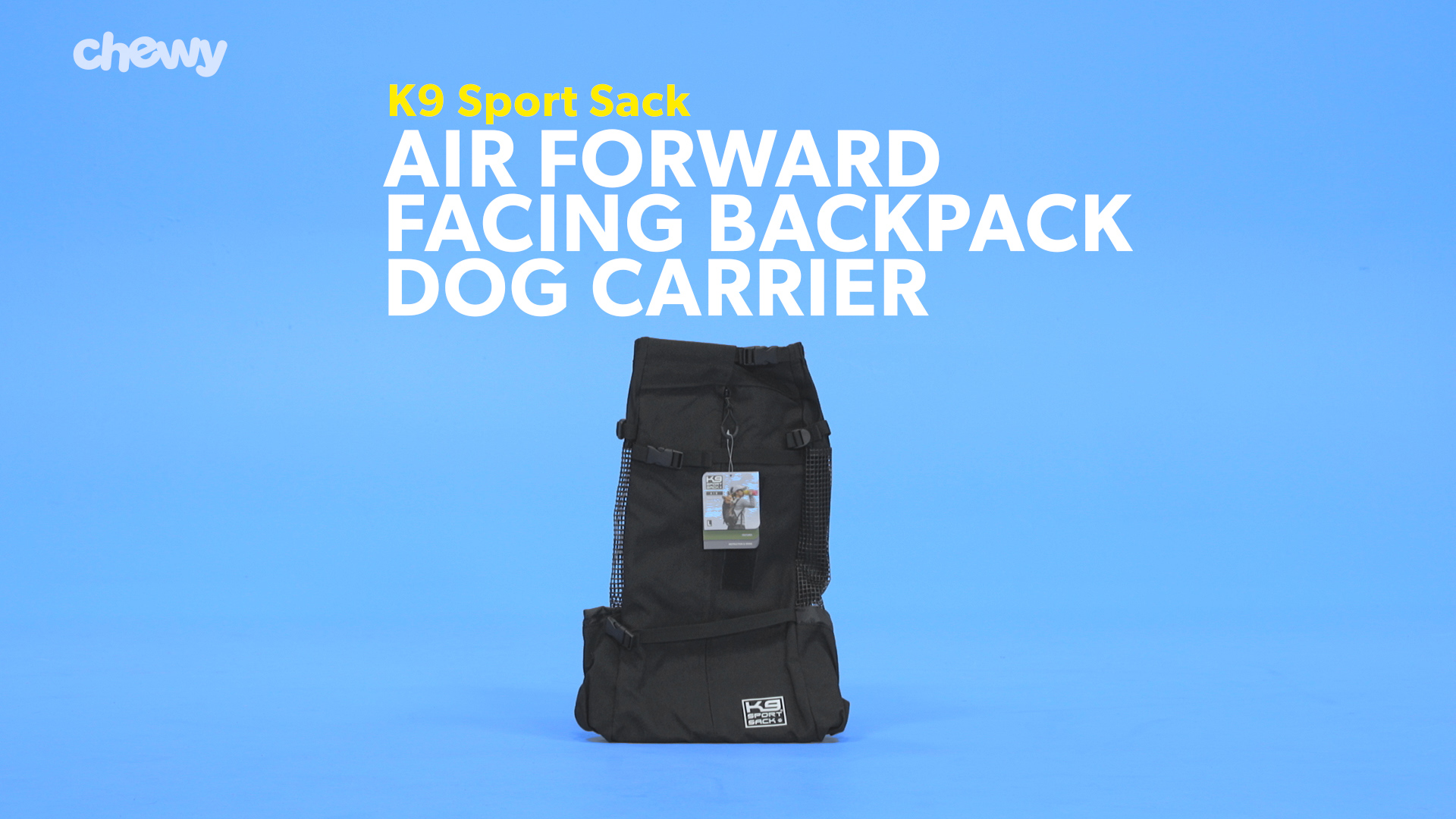 k9 sport ensacark air forward facing dog carrier backpack