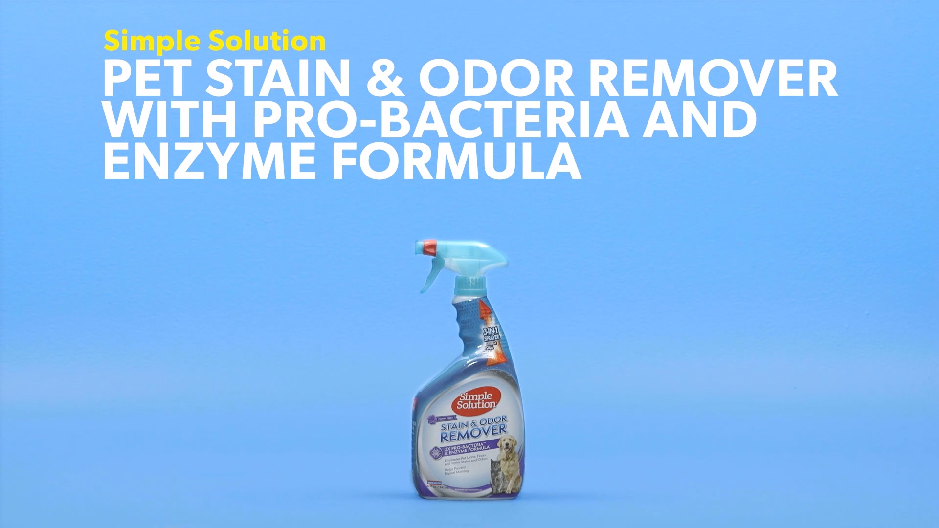 Simple solution enzyme outlet cleaner