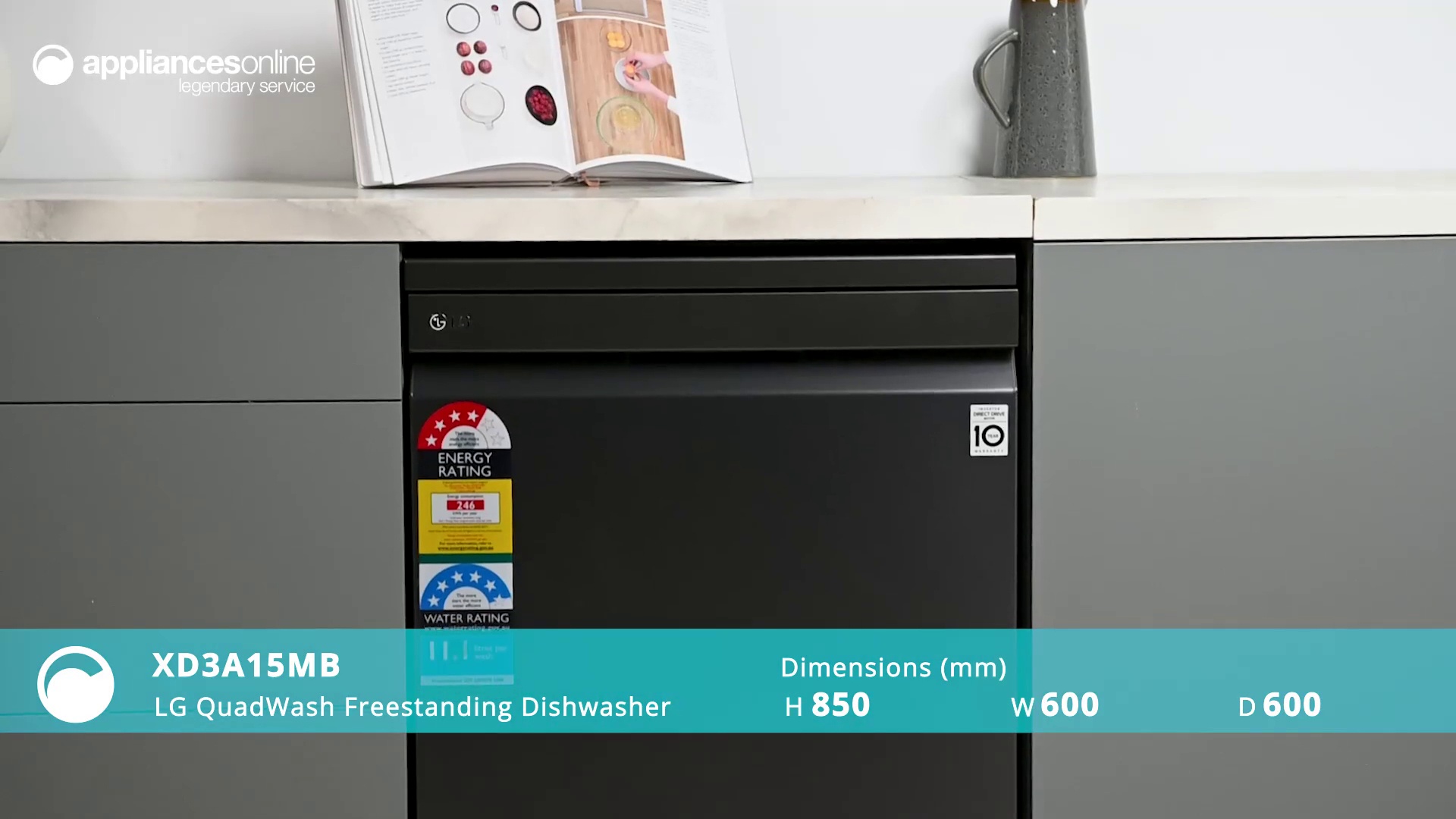 Lg dishwasher deals xd3a15mb