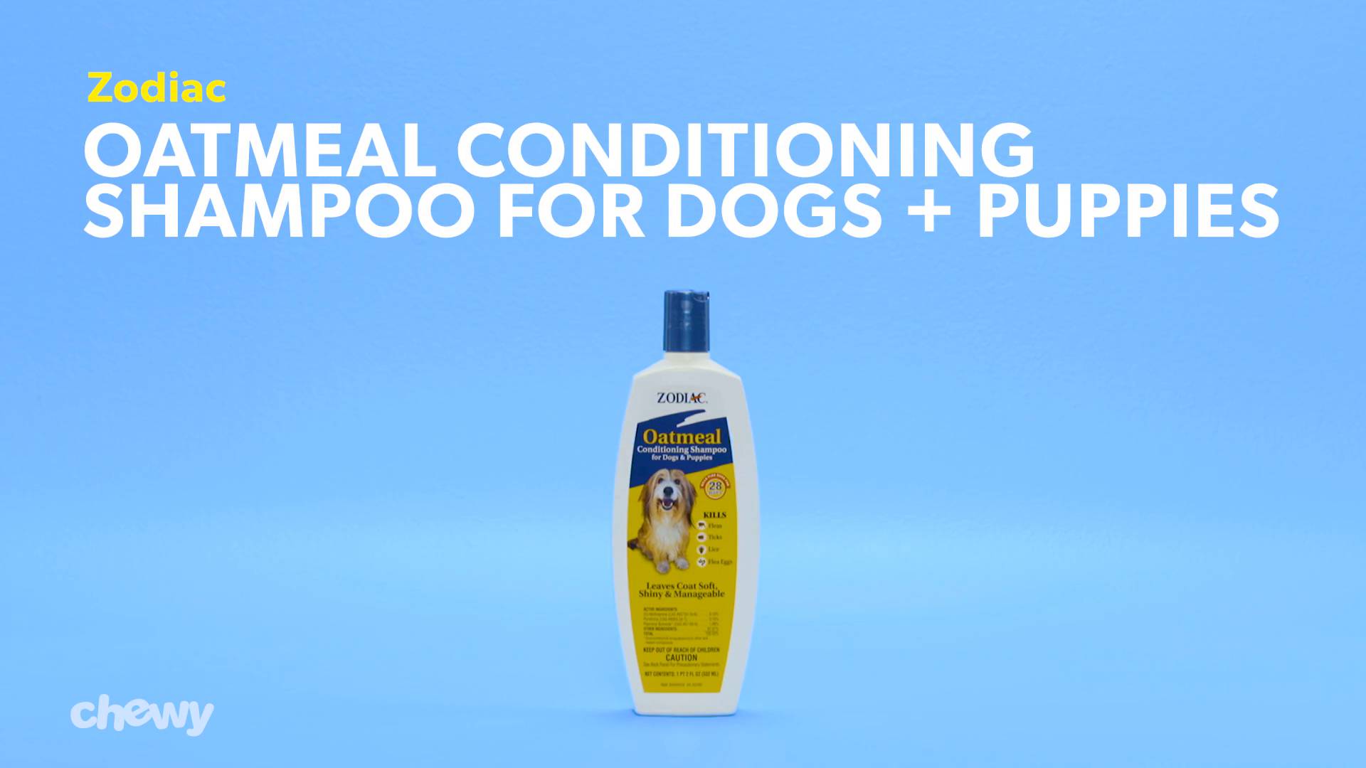 Zodiac oatmeal hot sale dog shampoo