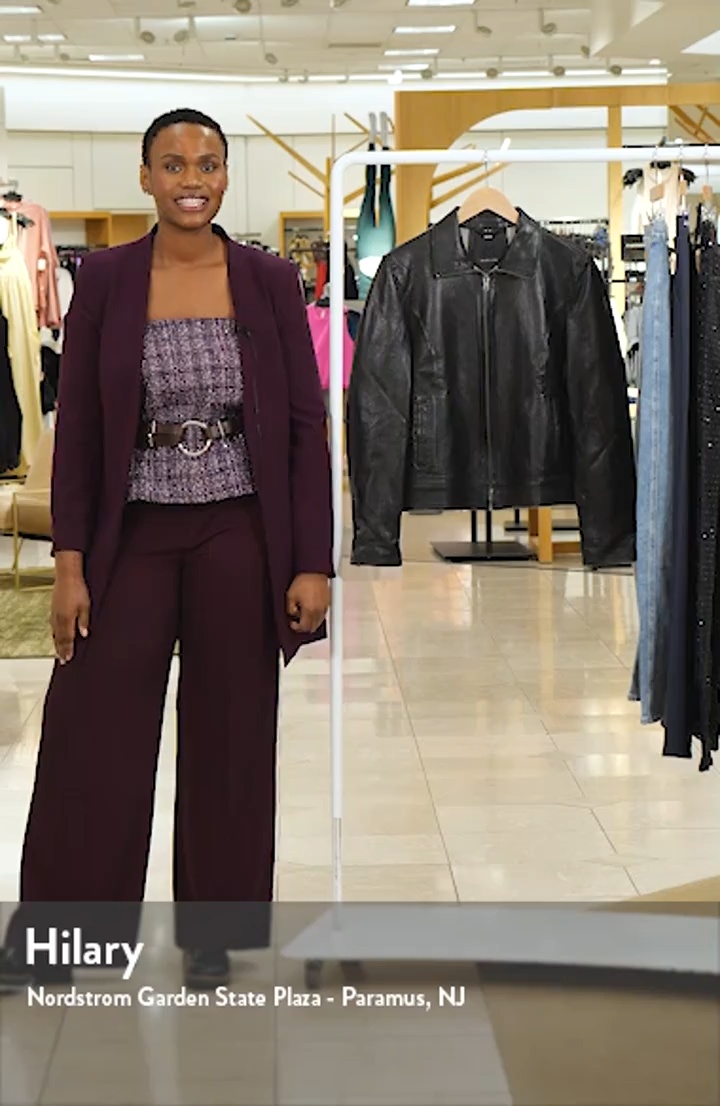 MAURITIUS Lusan Leather Moto Jacket | Nordstrom