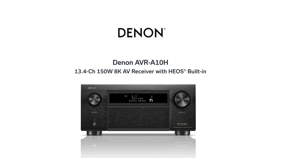 AVR-A10H - 13.4 Ch 150W 8K AV Receiver Powered by HEOS™ with Dolby