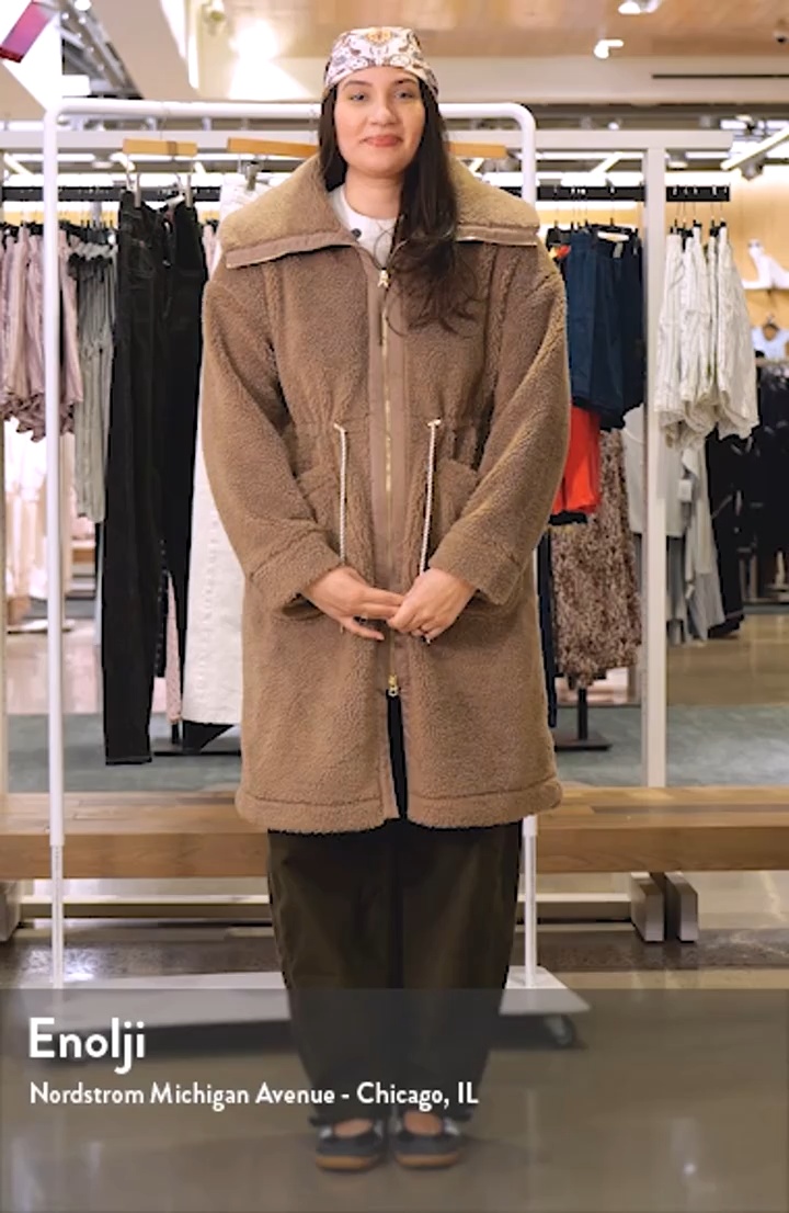 Varley Logan Faux Shearling Coat | Nordstrom