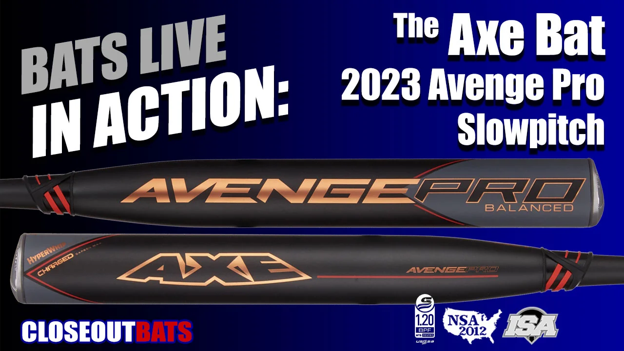 2024 Axe Avenge Pro Flared Miami Edition 12 Balanced USSSA Slowpitch  Softball Bat2024 Axe Avenge Pro Flared Miami Edition 12 Balanced USSSA