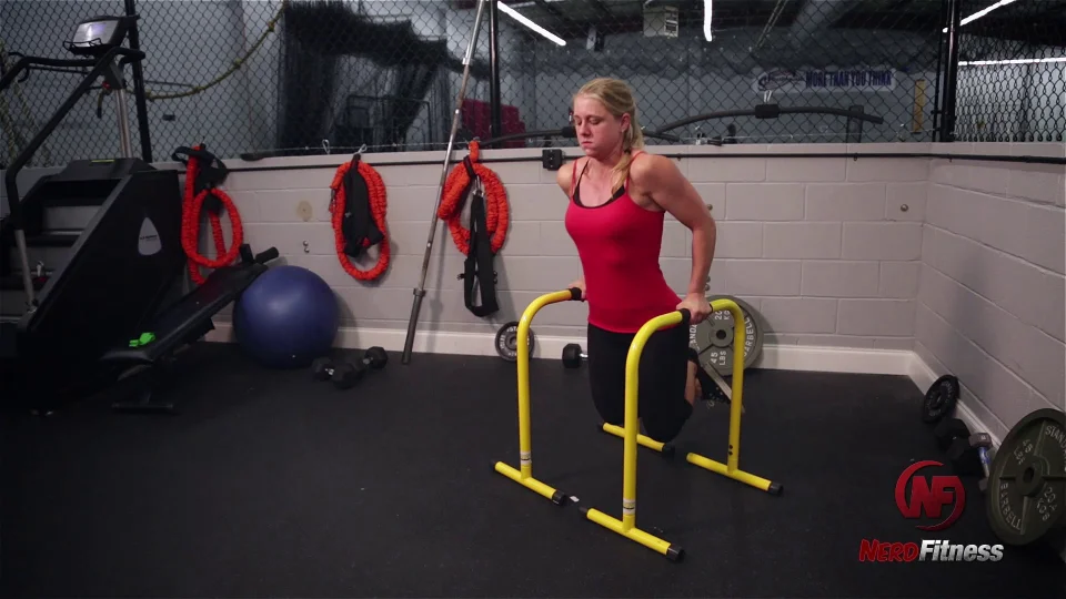 Wide Grip Chest Dip: Powerful Body Weight Chest Building Exercise