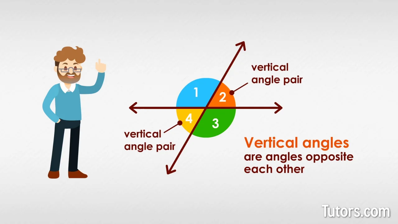 adjacent angles in a triangle