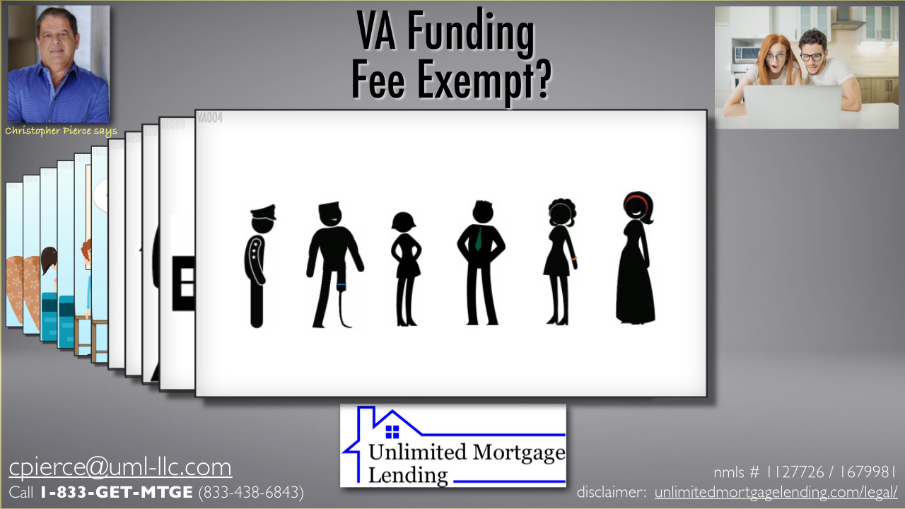 Who Is Exempt From The VA Funding Fee? Unlimited Mortgage Lending