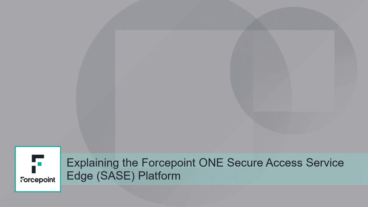 Upgrade Your Web Security To Forcepoint One – ELARUQ