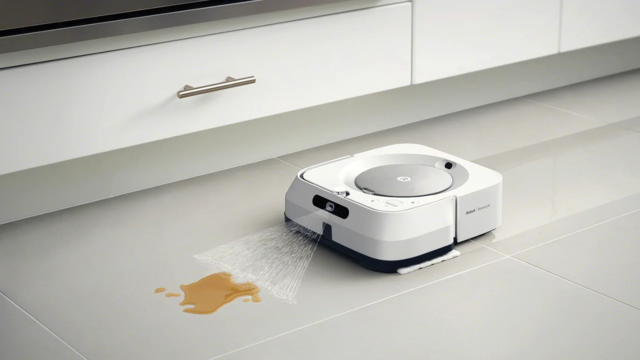 iRobot Braava jet m6 smart Wi-Fi robot mop has a Precision Jet Spray that  mops like you » Gadget Flow