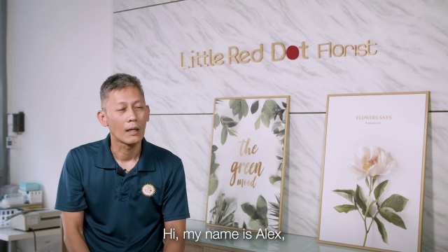 Alex Chia, Founder, Little Red Dot Florist