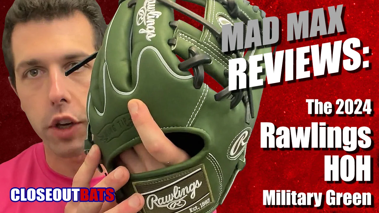 Rawlings Heart of The Hide Military Green Infield/Pitchers Glove, LHT