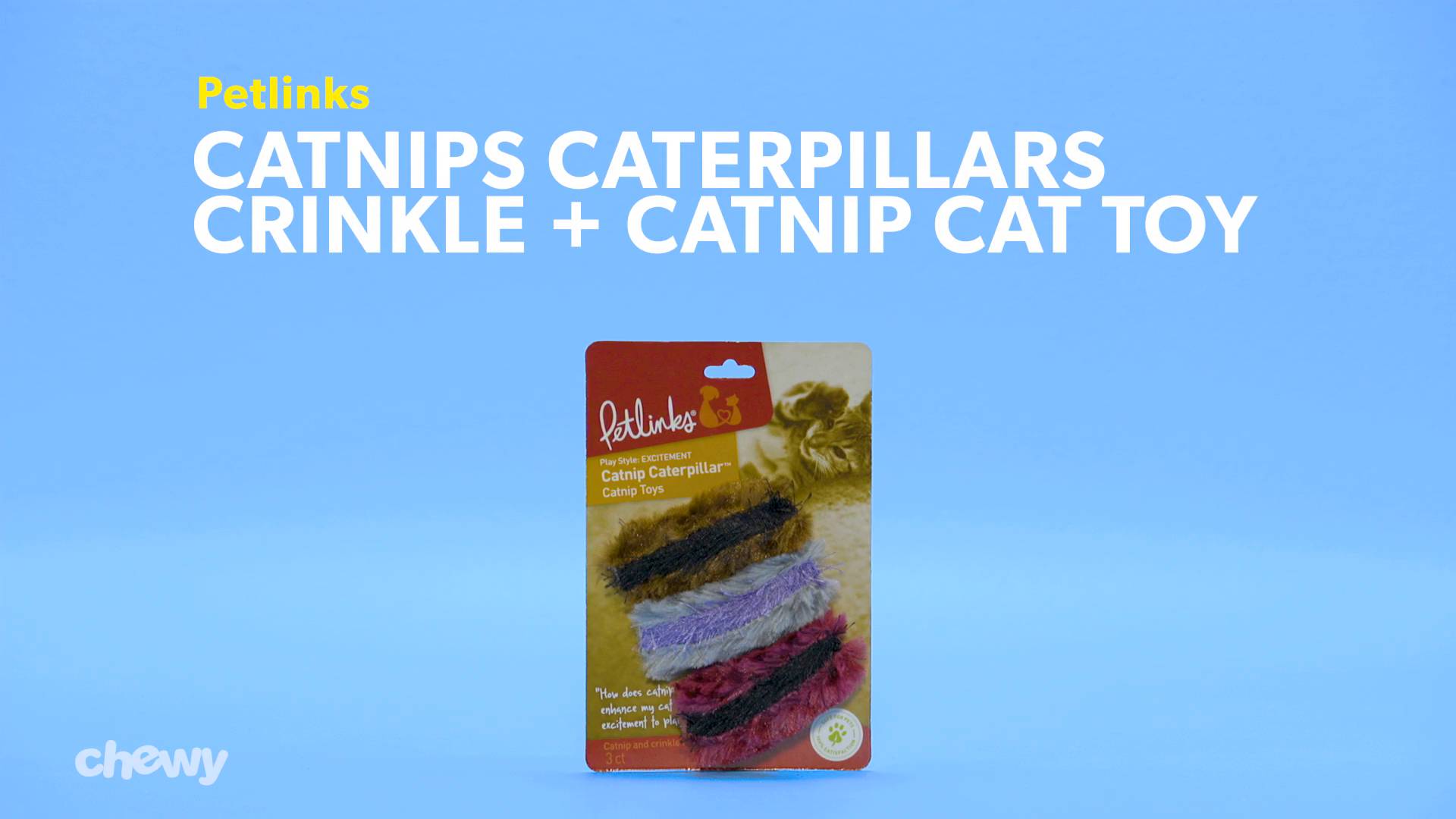 Petlinks catnip outlet caterpillar